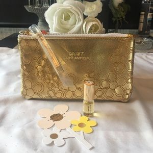 Daisy Marc Jacobs Gold Wristlet